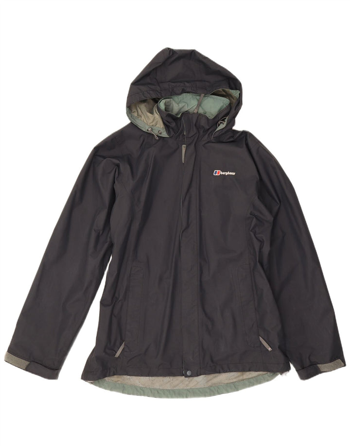 Γυναικείο μπουφάν βροχής με κουκούλα Berghaus UK 16 Large Navy Blue Polyamide
