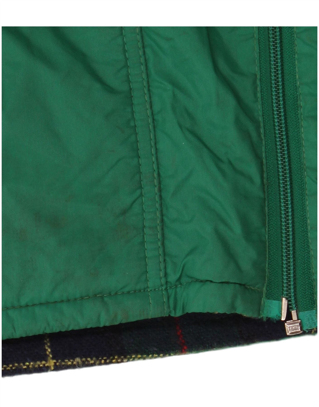 Ανδρικό μπουφάν βροχής με κουκούλα K-Way UK 42 XL Green Polyamide