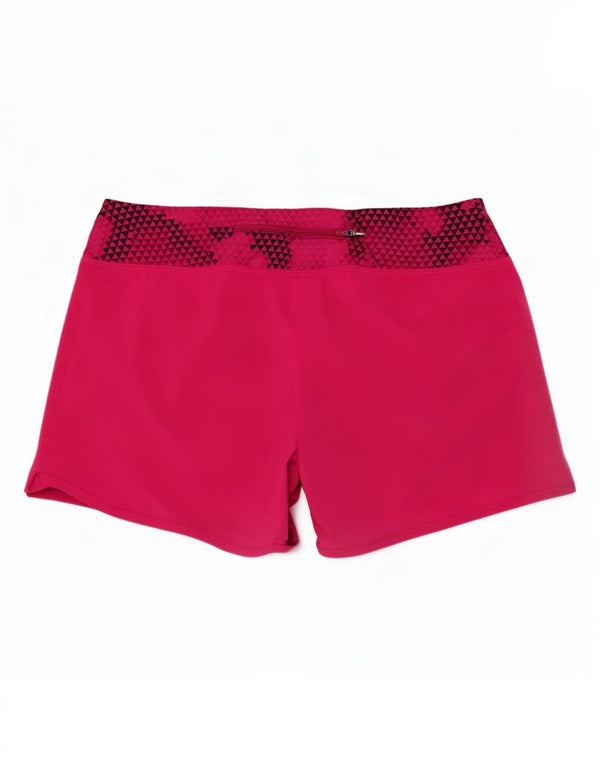 Γυναικείο αθλητικό σορτς Nike Dri Fit UK 10 Μικρό ροζ γεωμετρικό πολυεστέρα