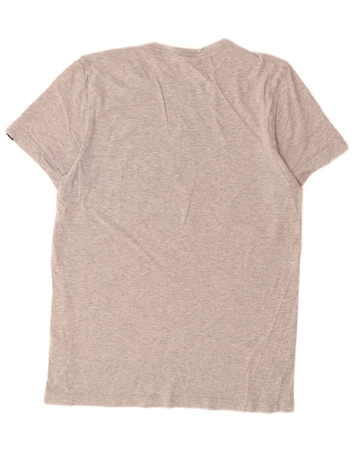 Ανδρικό γραφικό T-Shirt Adidas Τοπ μεσαίου γκρι βαμβακερό