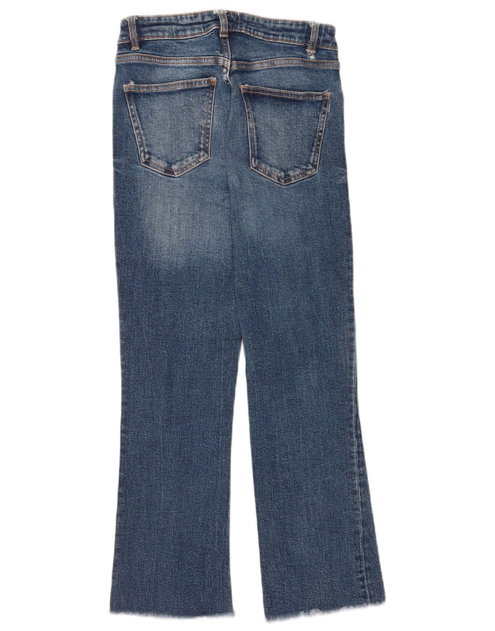 Zara Γυναικείο Τζιν μποτάκι EU 34 2XS W24 L25 Μπλε