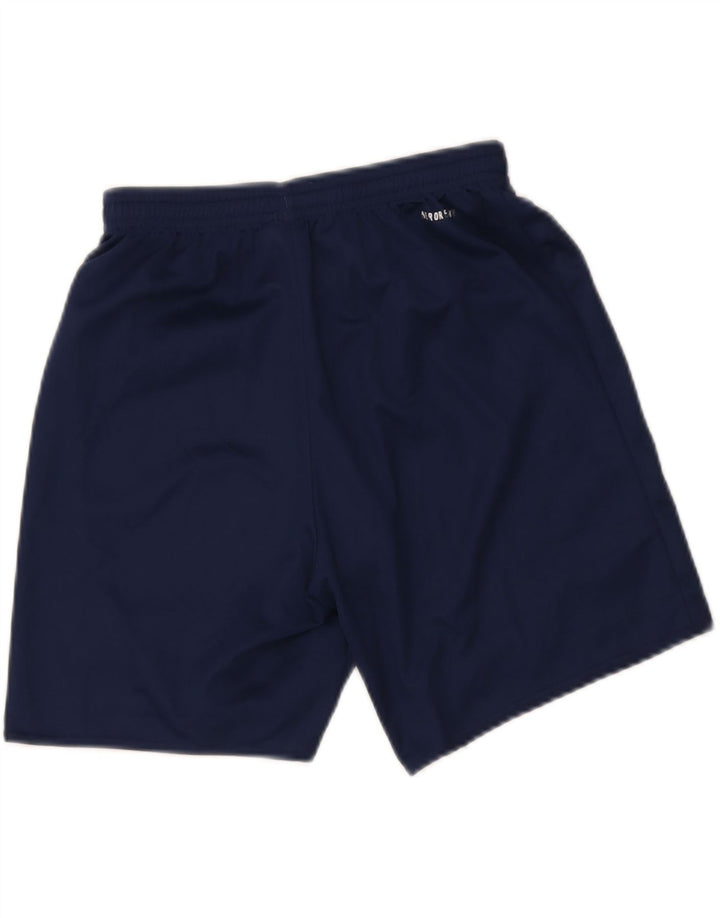 Adidas Boys Sport Short 13-14 Years Navy Blue Polyester
