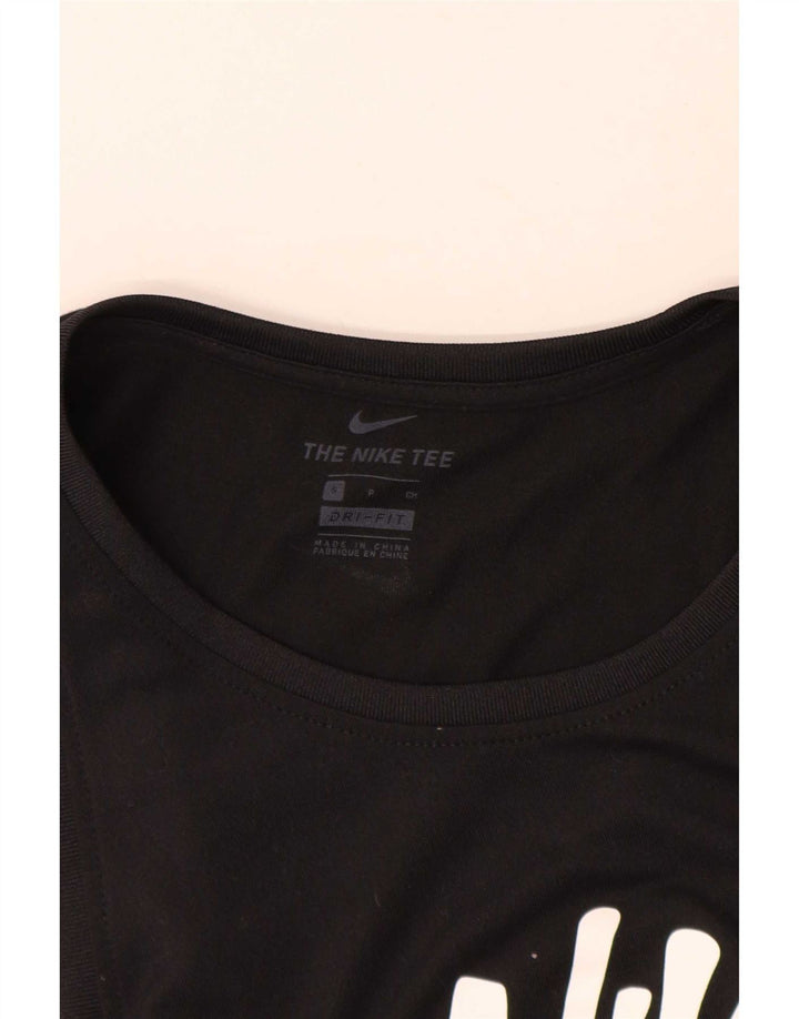 Γυναικείο γραφικό γιλέκο Nike τοπ UK 10 Small Black