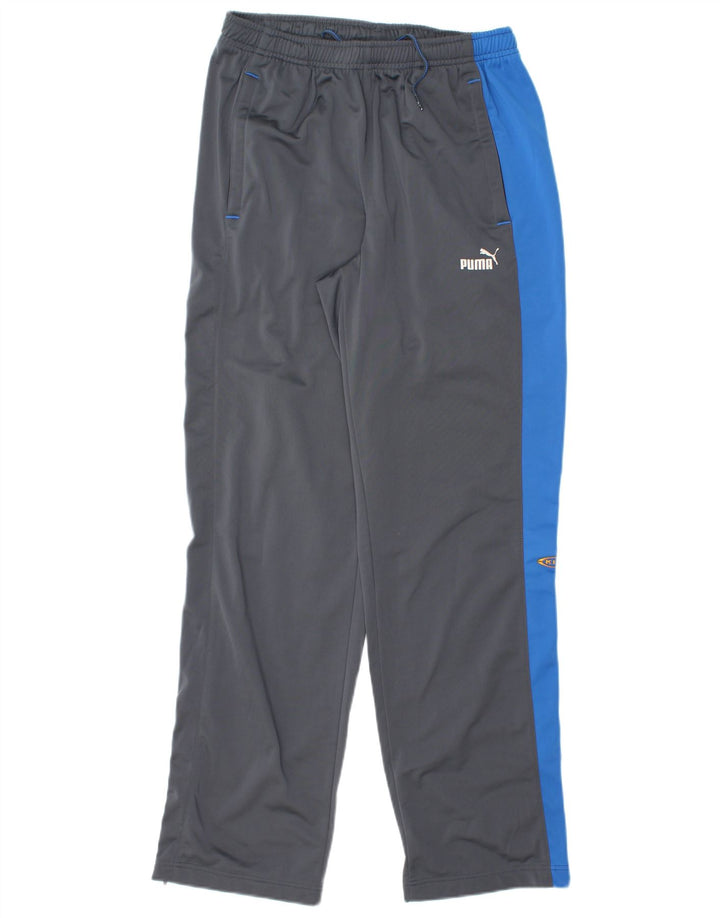 Ανδρική αθλητική φόρμα Puma Παντελόνι μεσαίου γκρι χρώματος πολυεστέρας