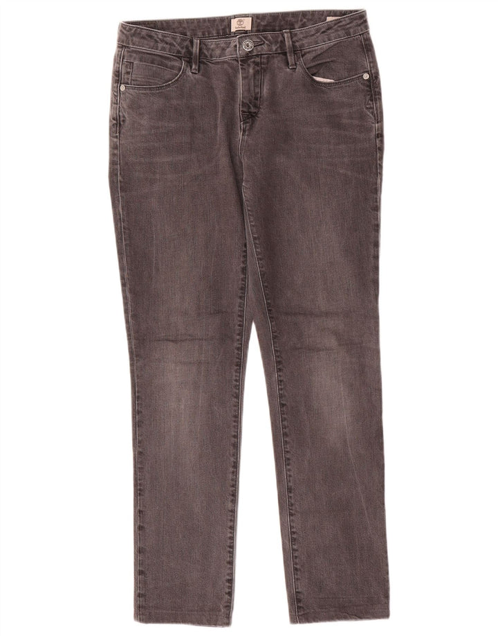 Timberland Γυναικείο Slim Jeans W27 L27 Γκρι βαμβακερό