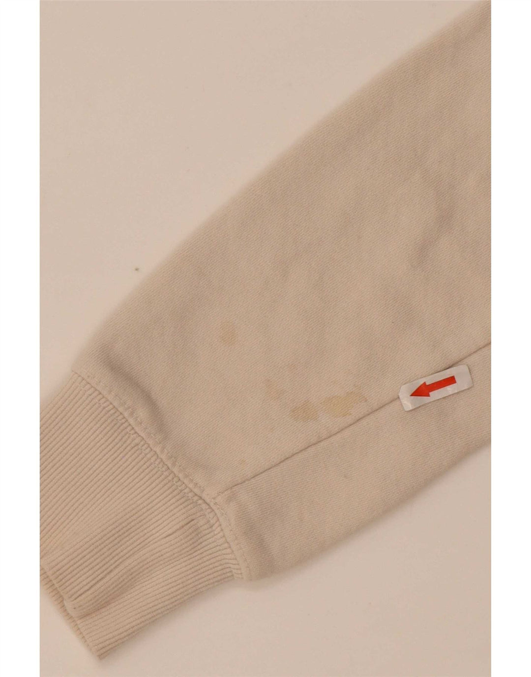 Zara Γυναικείο Φούτερ μεγάλου μεγέθους Jumper UK 10 Small Beige βαμβακερό