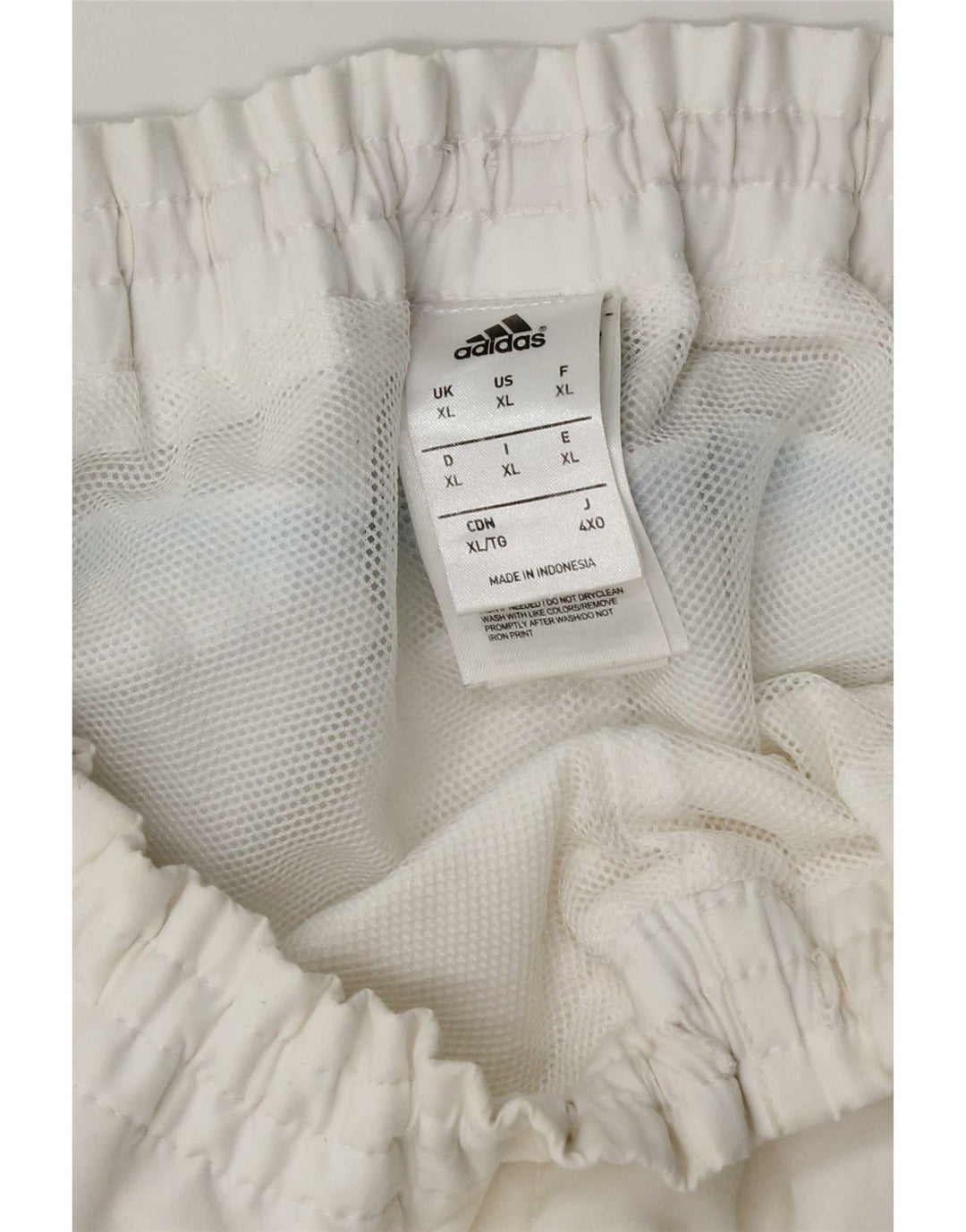 Ανδρικό αθλητικό σορτς Adidas XL Λευκό πολυεστέρα
