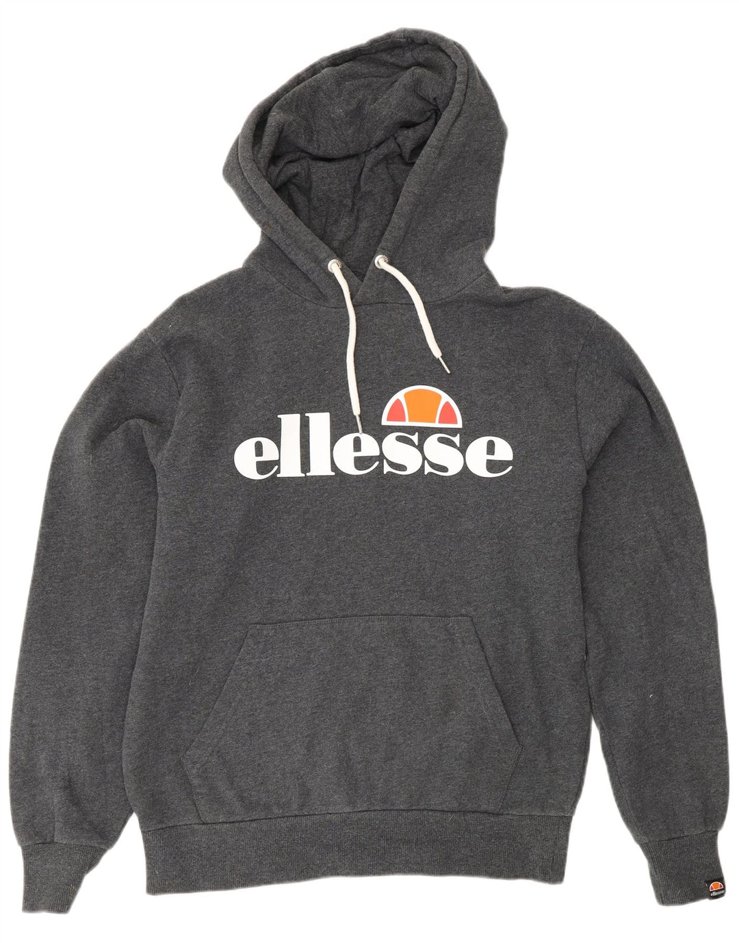 Ανδρικό γραφικό φούτερ Ellesse, μεσαίο γκρι βαμβακερό