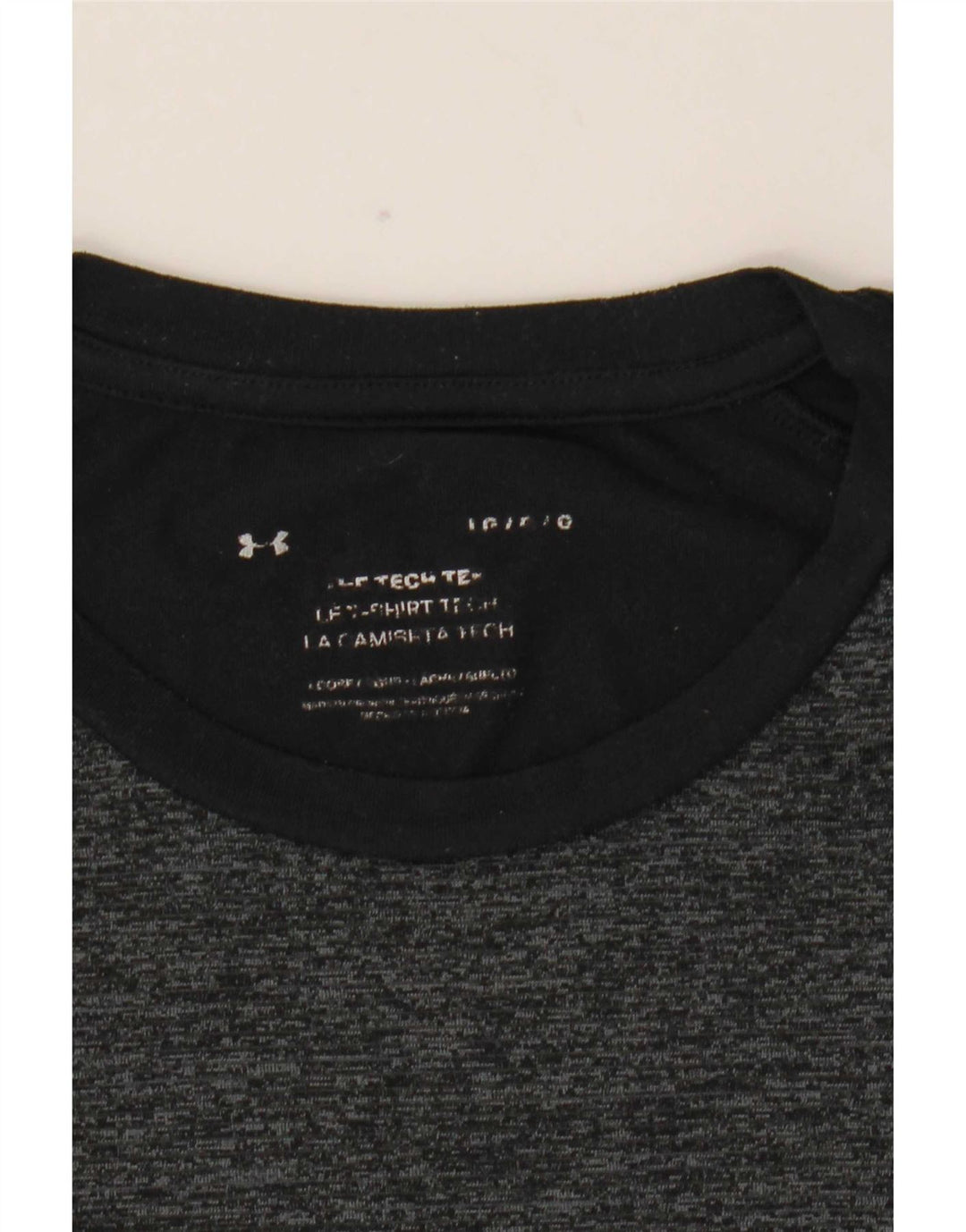 Ανδρικό T-Shirt Under Armour Top Large Black Flecked