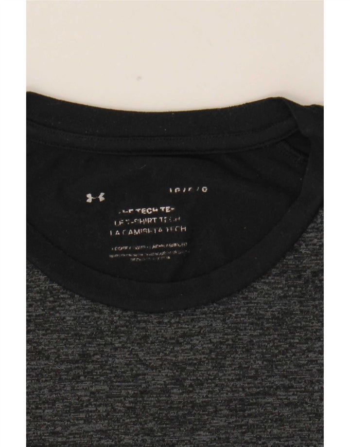Ανδρικό T-Shirt Under Armour Top Large Black Flecked