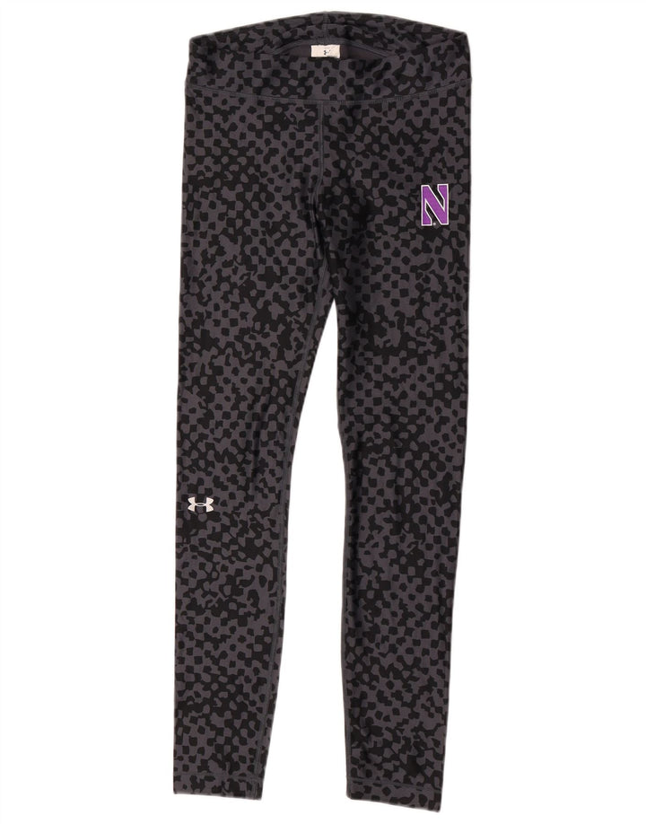Γυναικείο κολάν Under Armour UK 12 Μεσαίου Γκρι γεωμετρικού πολυεστέρα