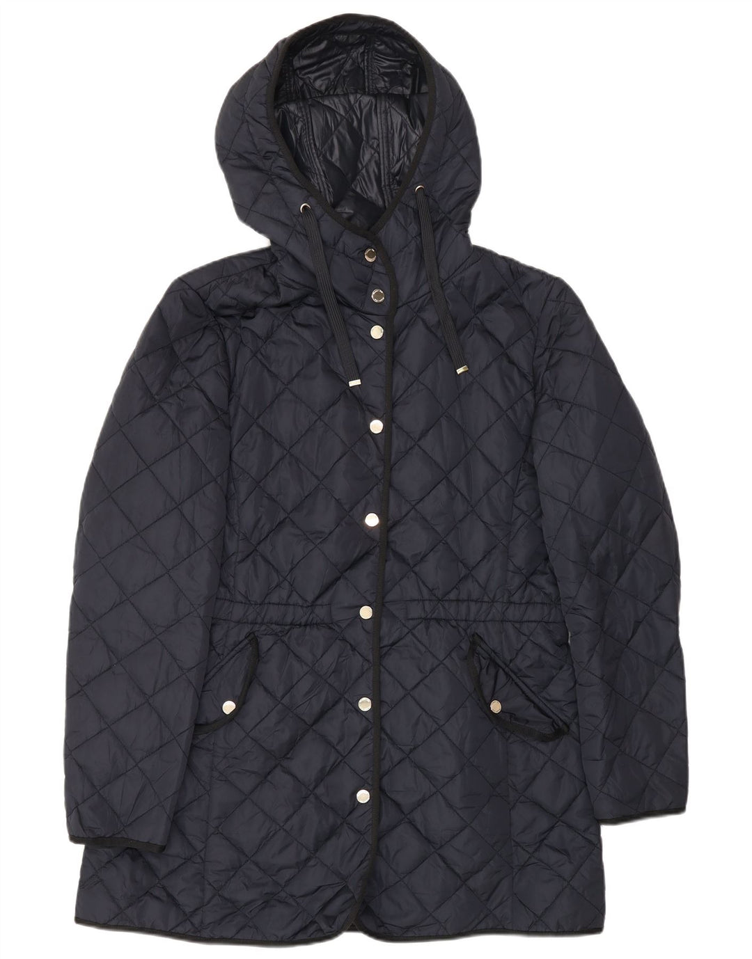 Massimo Dutti Γυναικείο Καπιτονέ μπουφάν UK 18 XL Navy Blue