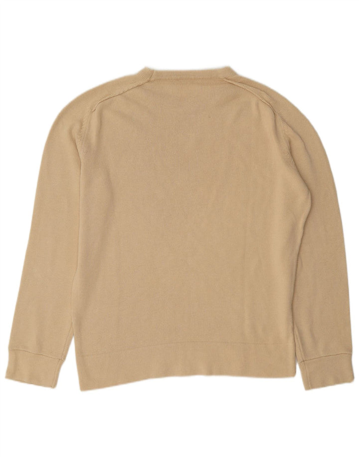 Γυναικείο πουλόβερ Calvin Klein Regular Fit Crew Neck Jumper UK 12 Medium Beige