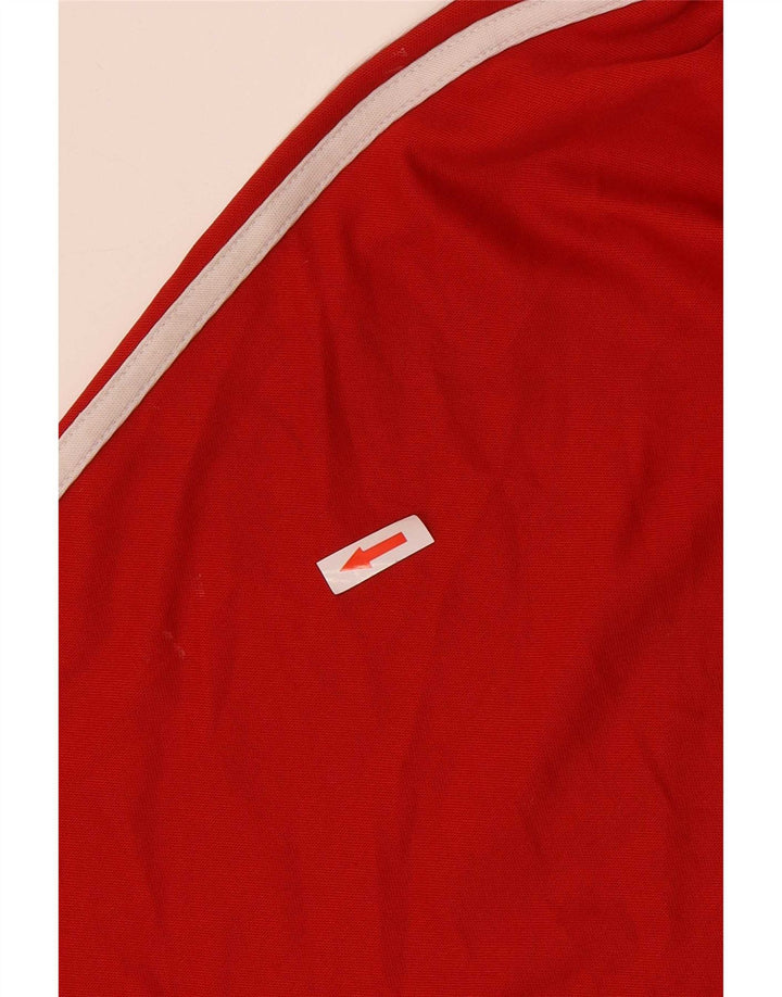 Ανδρικά γραφικά κανονικά αθλητικά σορτς Adidas Μεσαίο κόκκινο πολυεστέρα αθλητικά