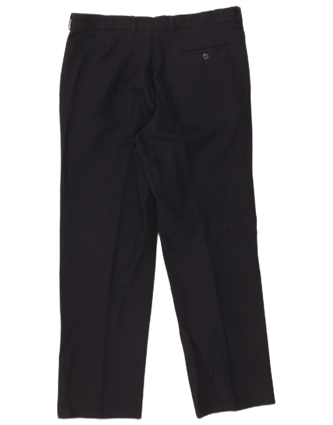 Ανδρικό ίσιο παντελόνι Chino Marks & Spencer W34 L29 Navy Blue Polyester