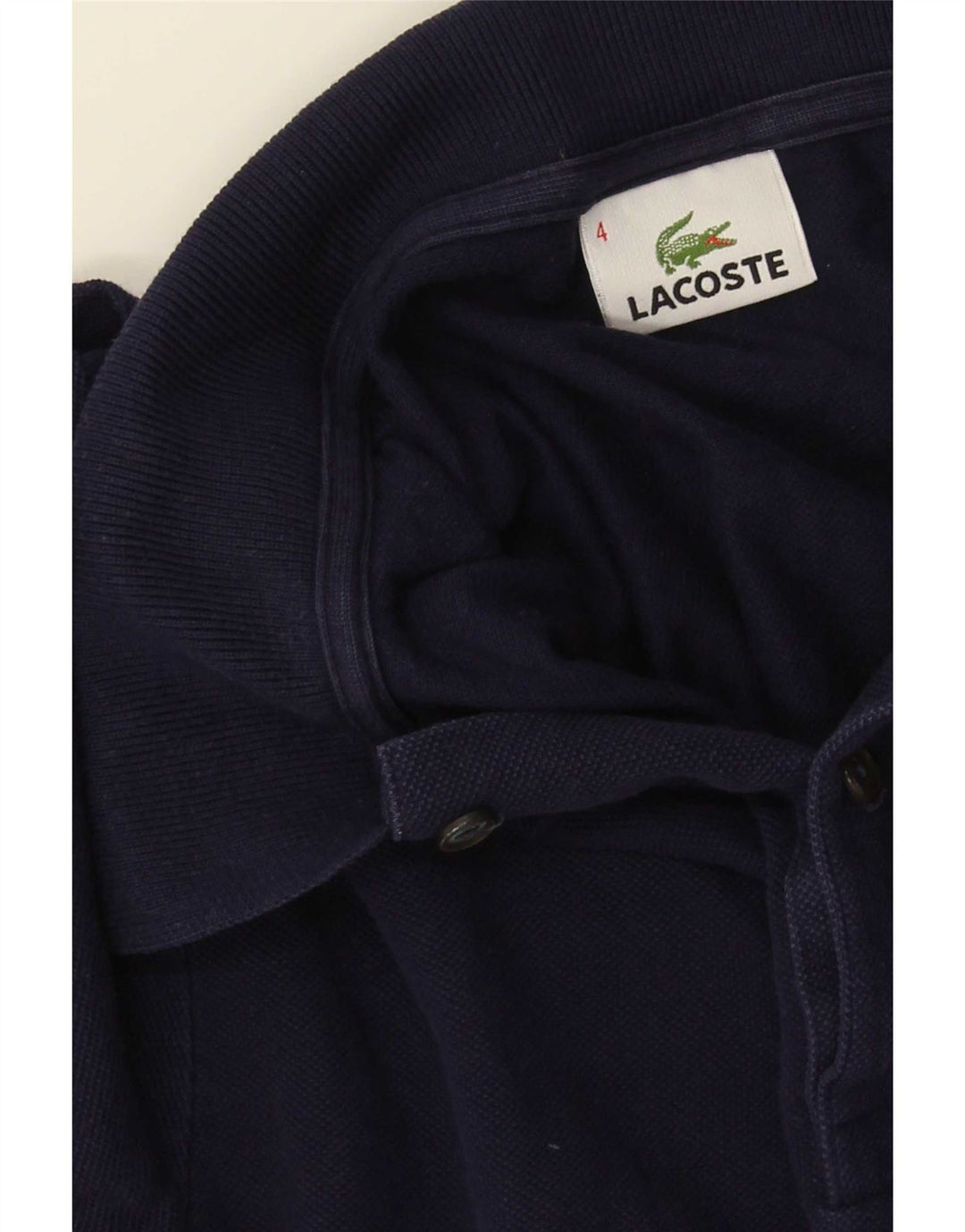 Ανδρικό μακρυμάνικο μπλουζάκι πόλο Lacoste, Μέγεθος 4, Μεσαίο Navy Blue