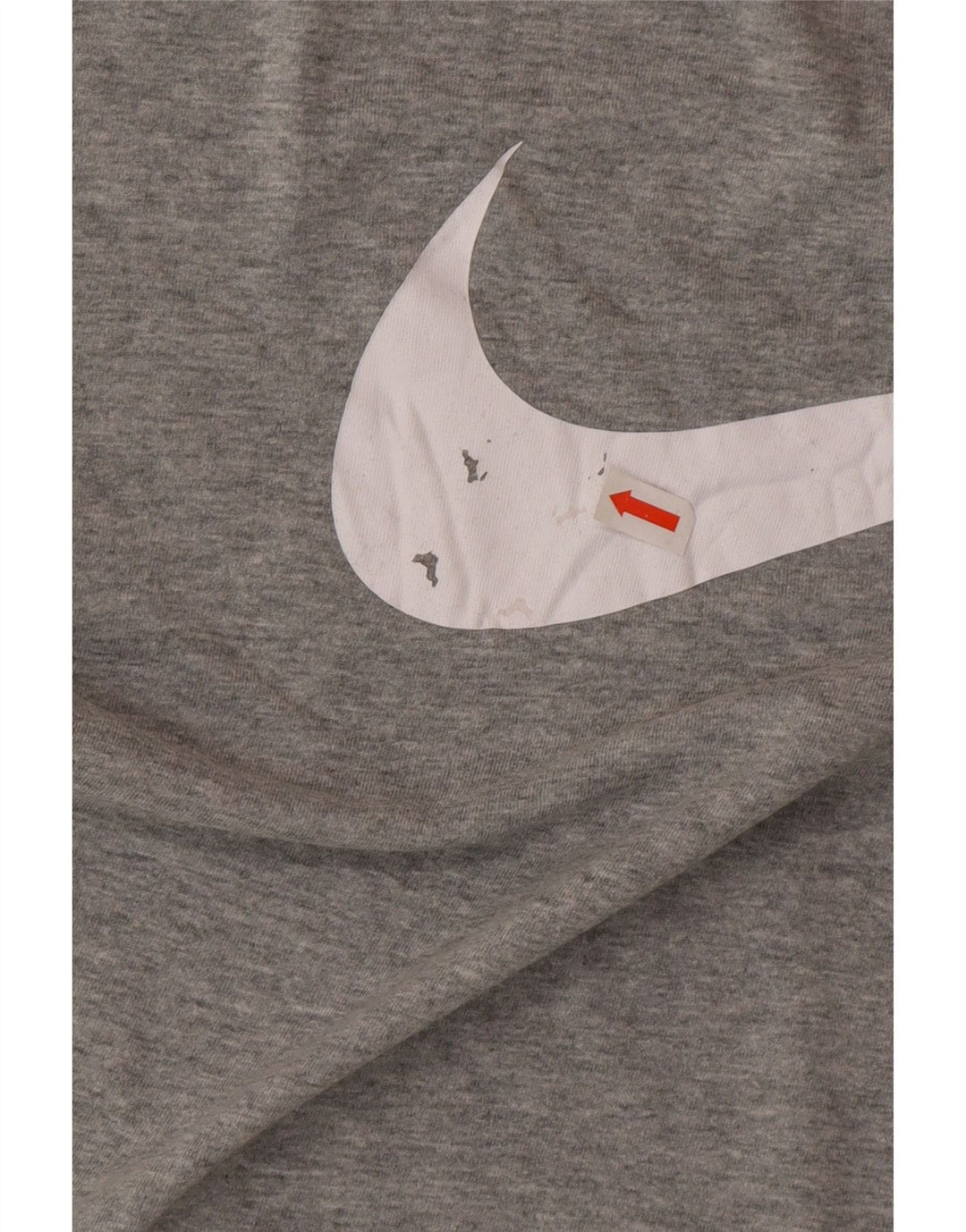 Ανδρικό γραφικό μπλουζάκι Nike, μικρό γκρι βαμβακερό