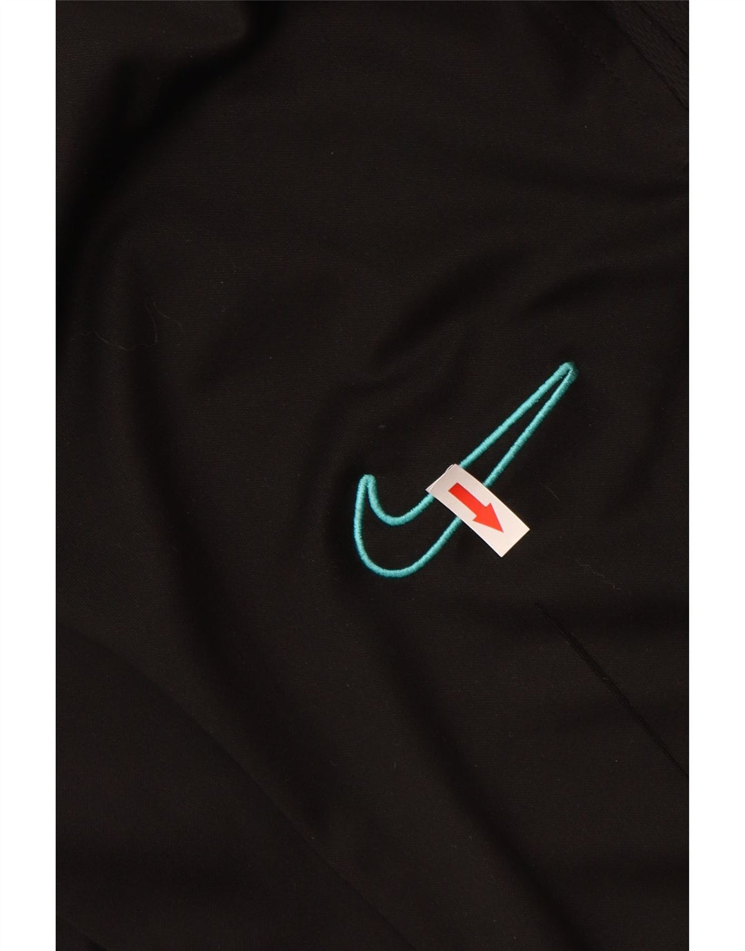 Γυναικεία φόρμα NIKE Dri Fit Παντελόνια UK 14 Large Μαύρο Πολυεστέρας