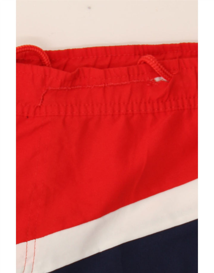 Ανδρικό γραφικό σορτς κολύμβησης Fila Small Blue Colourblock Πολυεστέρας