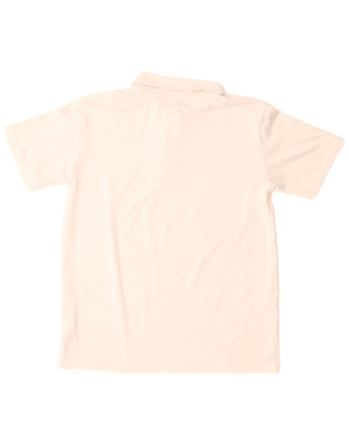 Reebok Boys Polo πουκάμισο 14-15 ετών μεγάλο λευκό πολυεστέρα