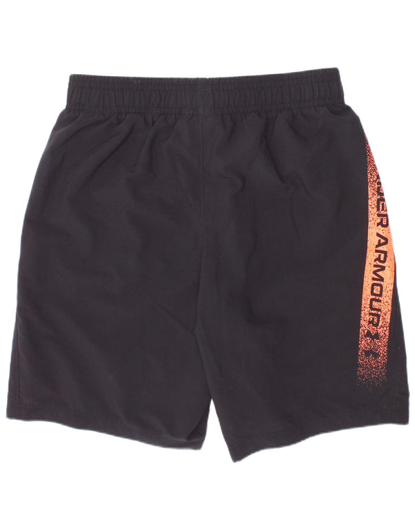 Under Armour Boys γραφικό αθλητικό σορτς 9-10 ετών, μεσαίο μαύρο χρώμα