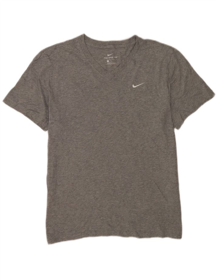 Ανδρικό T-Shirt Nike τοπ μεγάλο γκρι