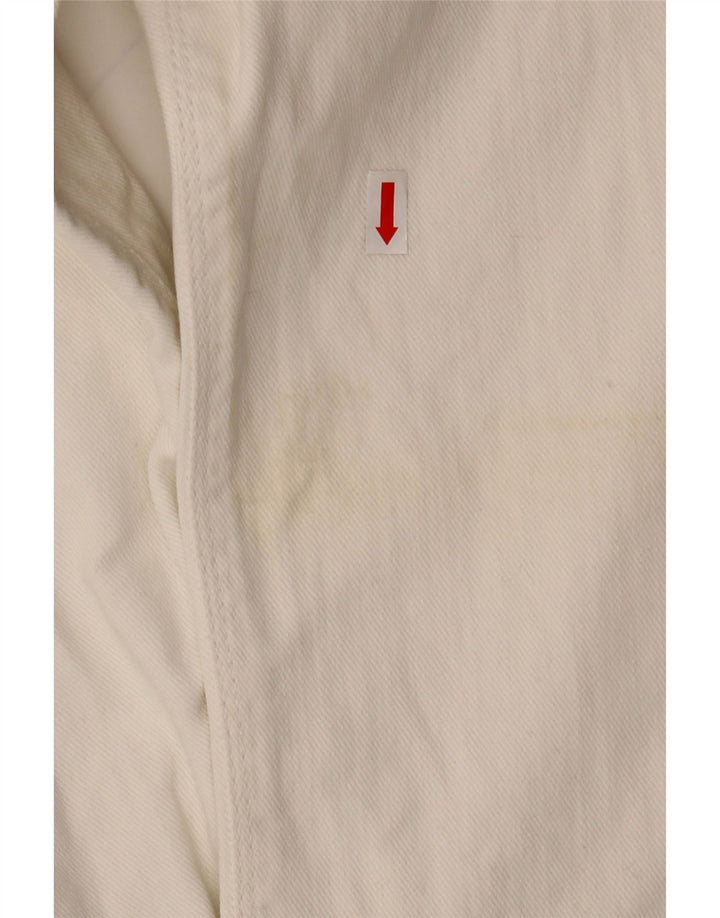 Ανδρικό τζιν GAS Loose Medium W32 L29 Λευκό βαμβακερό