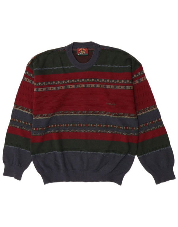 Ανδρικό πουλόβερ Navigare Crew Neck Jumper Μεσαίο πολύχρωμο ακρυλικό ριγέ