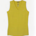 Adidas Γυναικείο γιλέκο Climalite Top UK 14 Medium Yellow Polyester