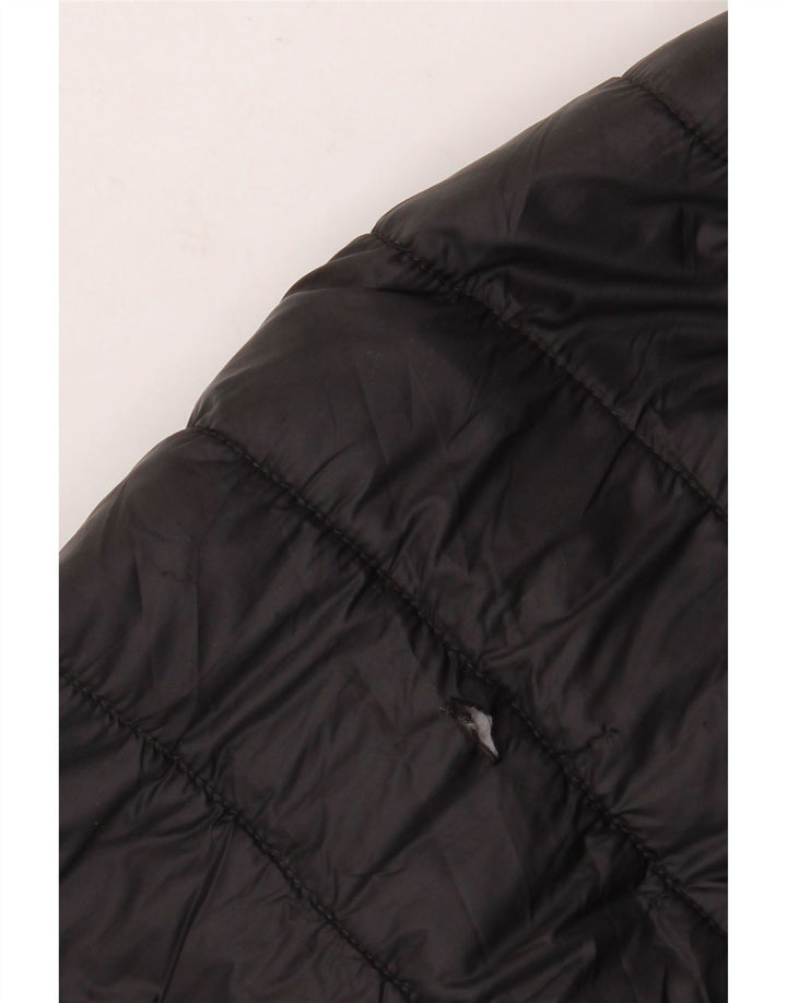 Ανδρικό μπουφάν ZARA με επένδυση UK 44 2XL Μαύρο νάιλον