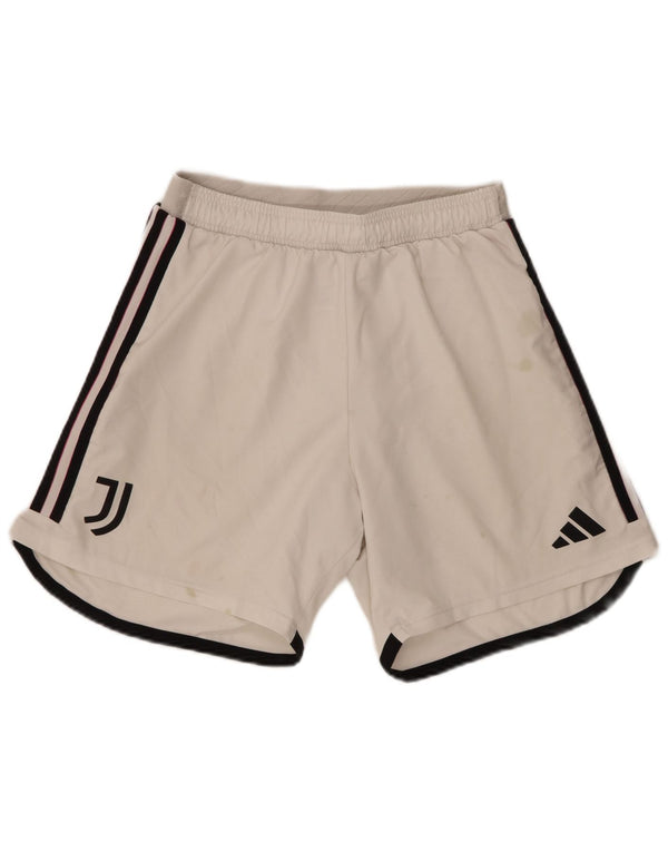 Ανδρικό σορτς Adidas Juventus, μεσαίο λευκό πολυεστέρα