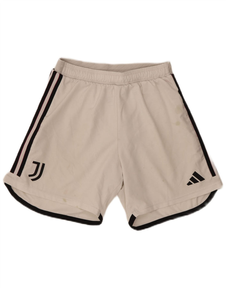 Ανδρικό σορτς Adidas Juventus, μεσαίο λευκό πολυεστέρα