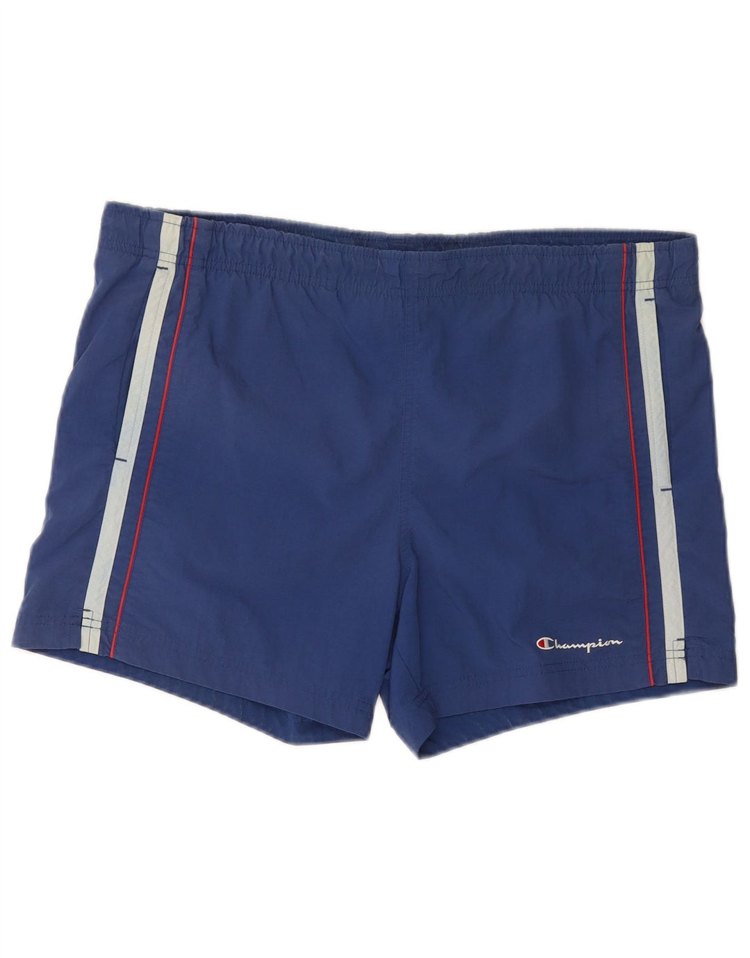 CHAMPION Mens Swimming Shorts Large Blue Polyamide