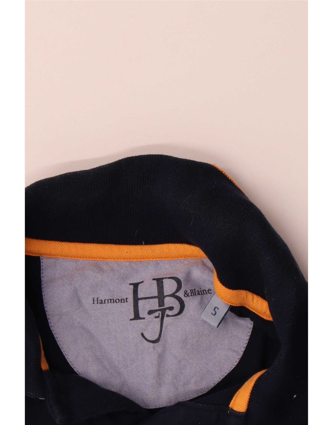 Ανδρικό μπλουζάκι πόλο Harmont & Blaine Μικρό Βαμβακερό Navy Blue