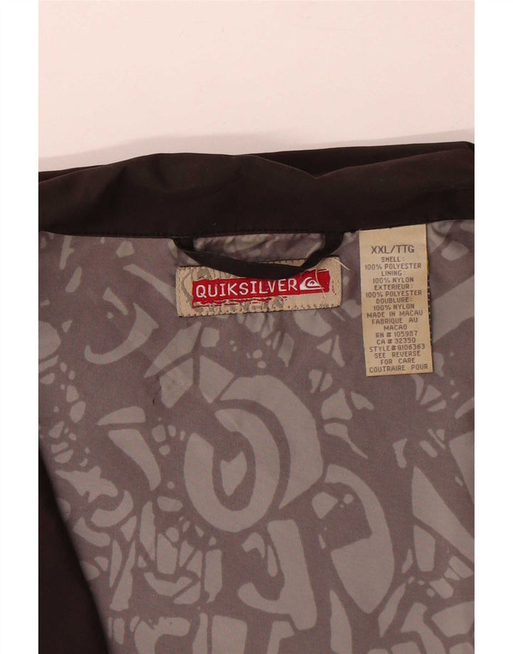 Ανδρικό μπουφάν Quiksilver Bomber UK 44 2XL καφέ πολυεστέρας