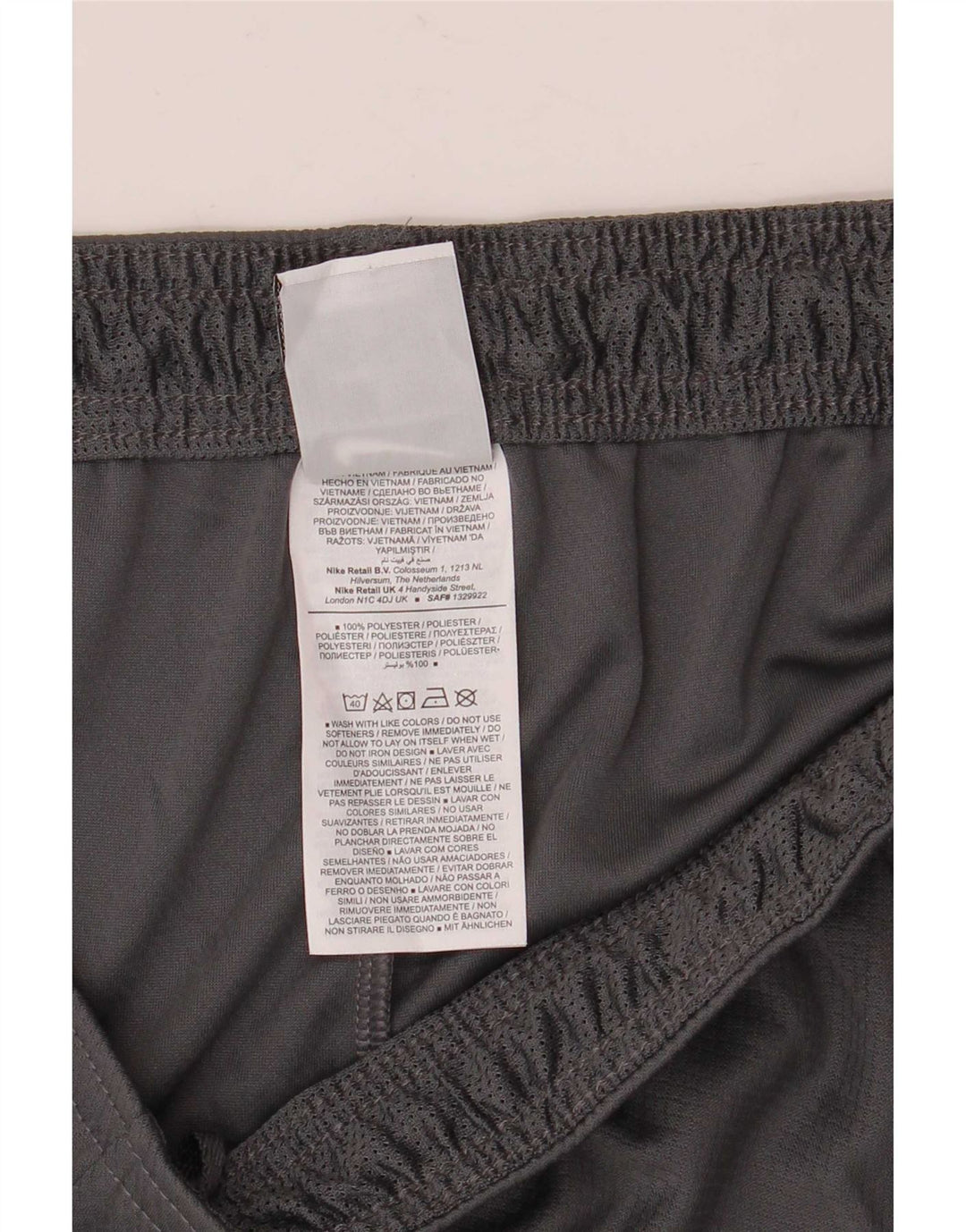 Ανδρικό αθλητικό σορτς Nike Dri Fit XL Grey Colorblock Polyester