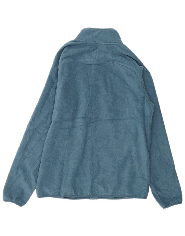 Marks & Spencer Ανδρικό Fleece Jacket UK 38 Medium Blue Polyester
