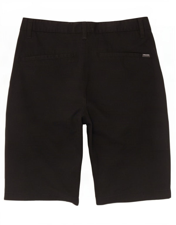 Ανδρικό σορτς Chino Volcom W30 Μεσαίο μαύρο βαμβακερό