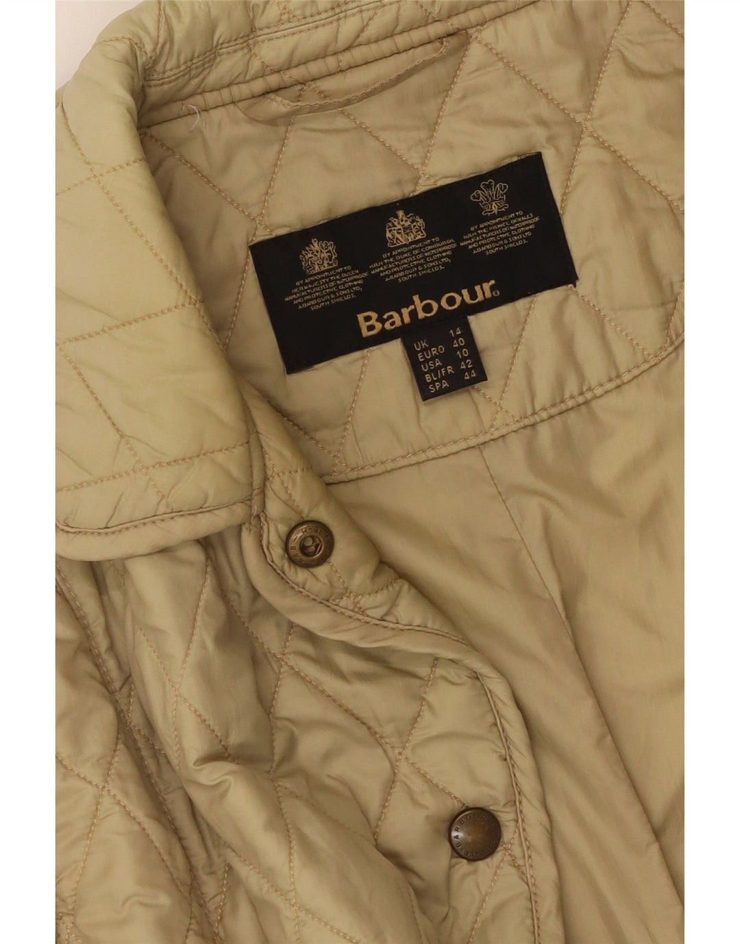 Γυναικείο καπιτονέ μπουφάν Barbour UK 14 Large Green