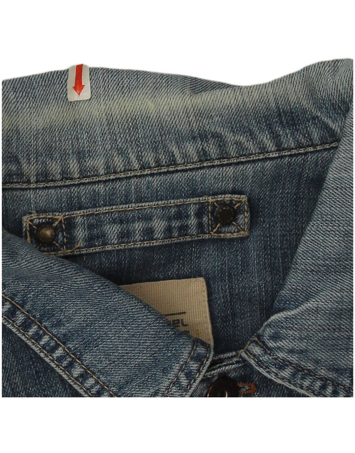 Camel Active Ανδρικό Τζιν Μπουφάν UK 38 Μεσαίο Μπλε Βαμβακερό