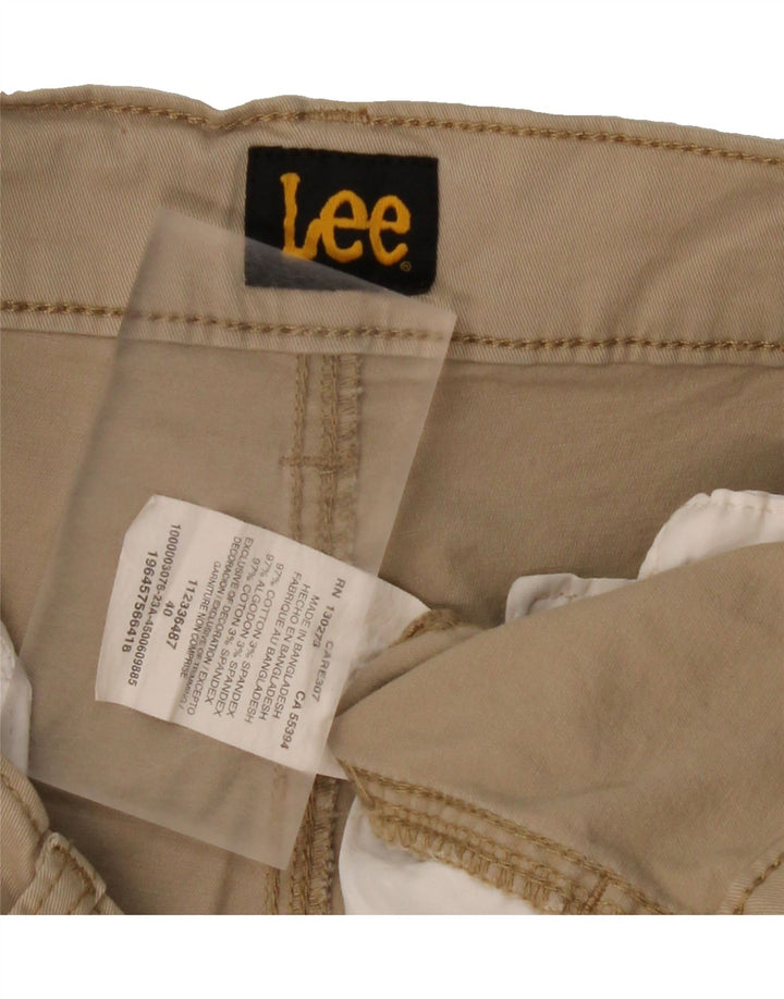 LEE Mens Cargo Shorts W40 XL Beige Cotton Vintage Lee and Second-Hand Lee from Messina Hembry 