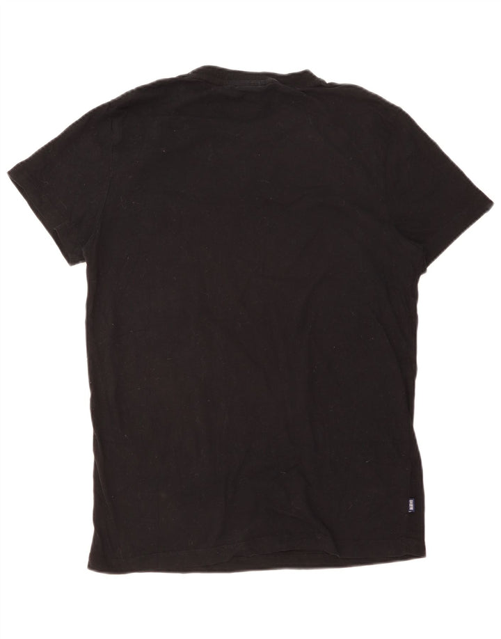 Ανδρικό T-Shirt SUPERDRY Top Μεσαίο μαύρο βαμβακερό