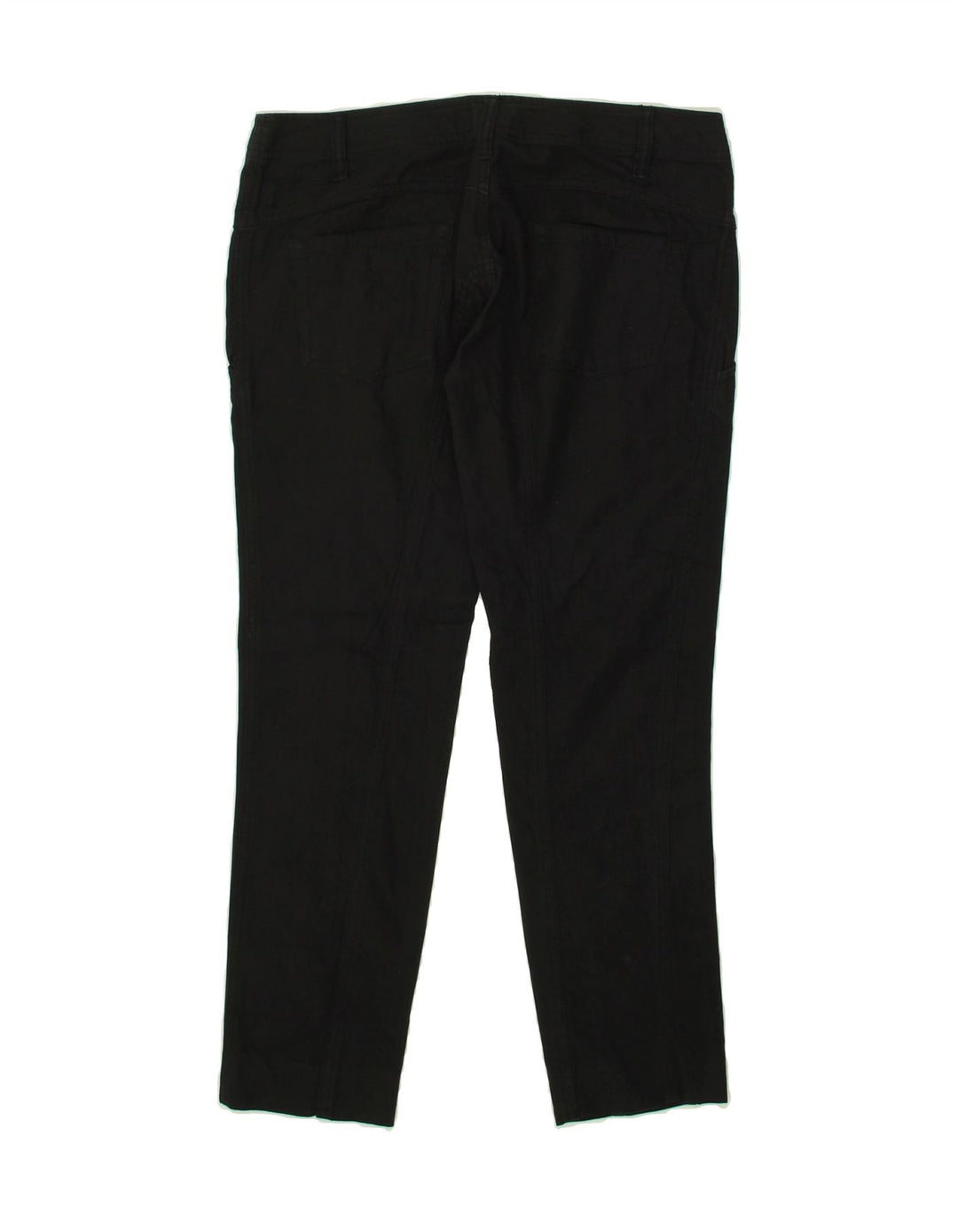 DIESEL Womens Slim Cropped Trousers W28 L26 Black Vintage Diesel and Second-Hand Diesel from Messina Hembry 
