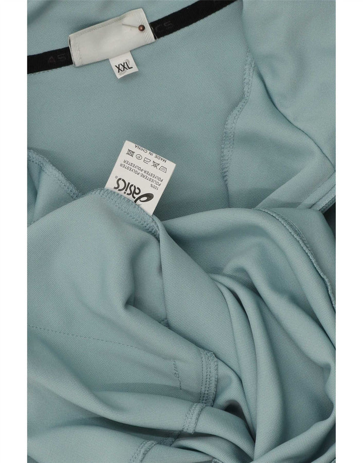 Ανδρική φόρμα Asics Top Jacket 2XL Blue Colourblock Polyester