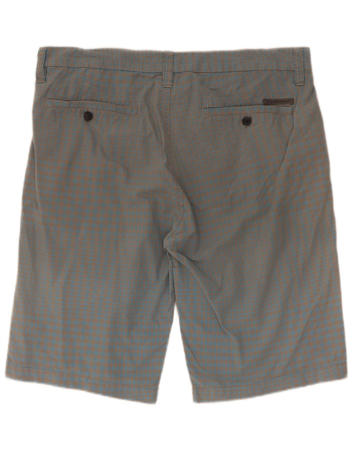 Ανδρικό σορτς Cargo Calvin Klein W33 Large Blue Gingham