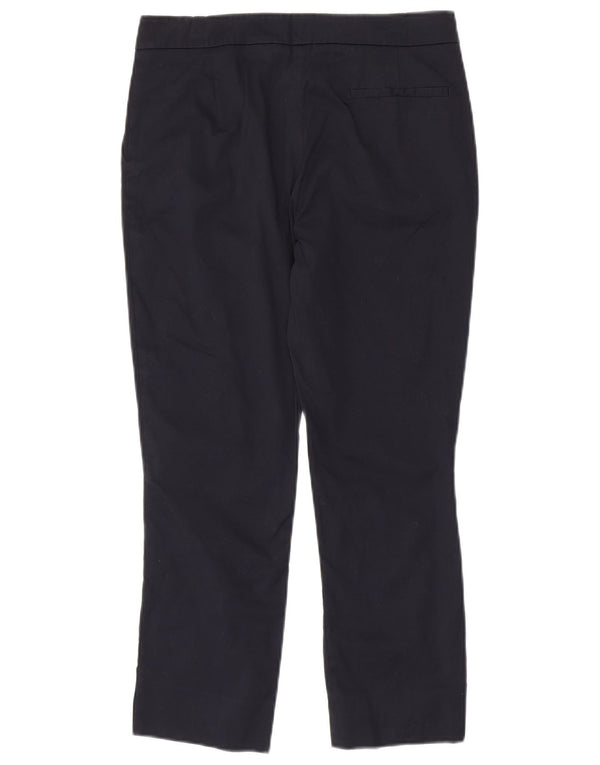 The White Company Womens Slim παντελόνι Chino UK 8 Small W28 L25 Navy Blue