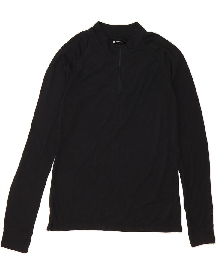 MOUNTAIN WAREHOUSE Womens Pullover Tracksuit Top UK 14 Medium Black Vintage Mountain Warehouse and Second-Hand Mountain Warehouse from Messina Hembry 