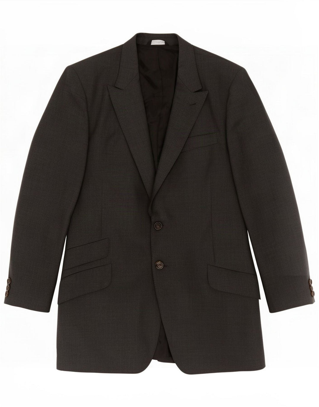 Paul Smith Mens 2 Button Blazer Jacket UK 41 Large Grey Wool