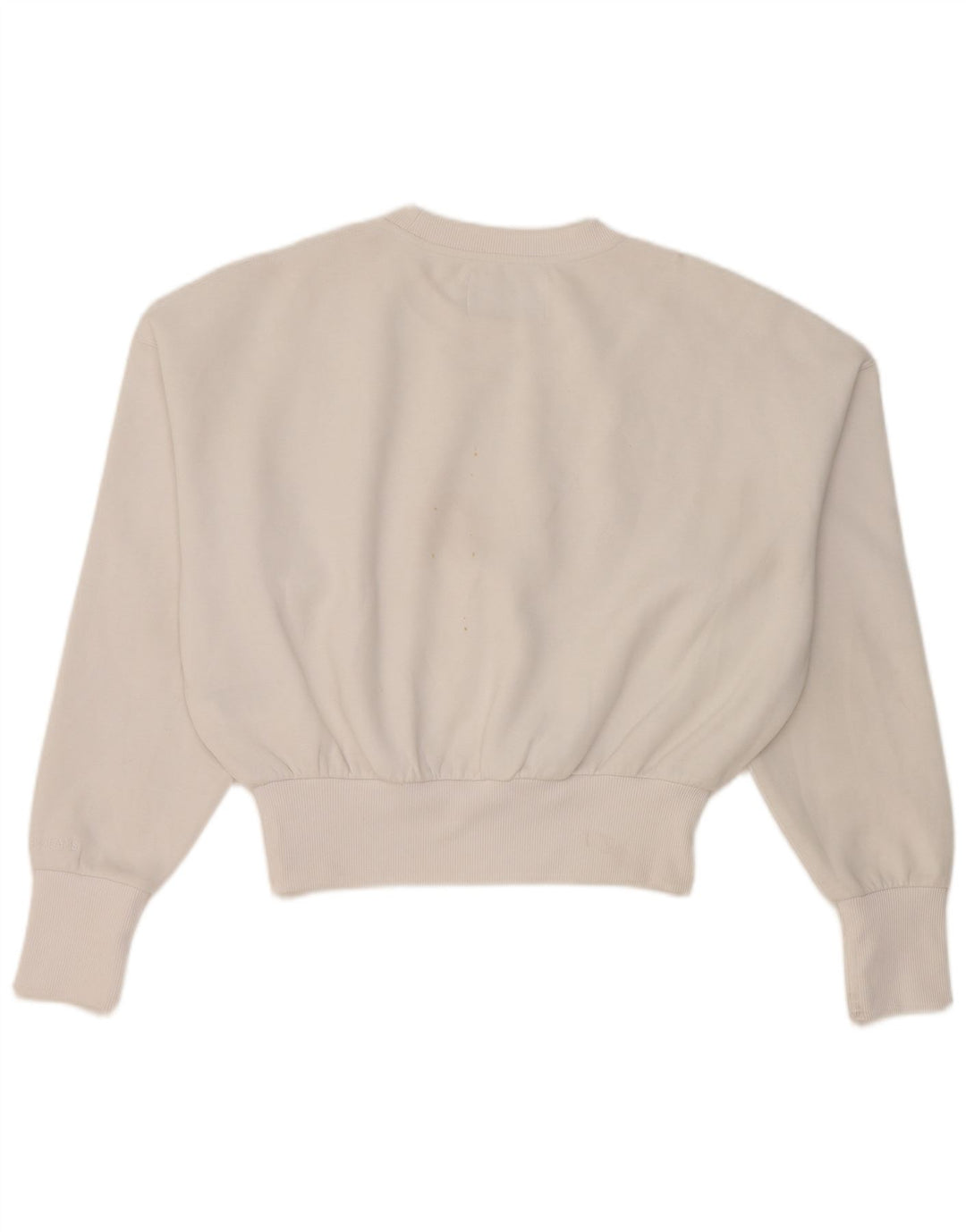 Calvin Klein Jeans Γυναικείο φούτερ μεγάλου μεγέθους Jumper UK 14 Medium White