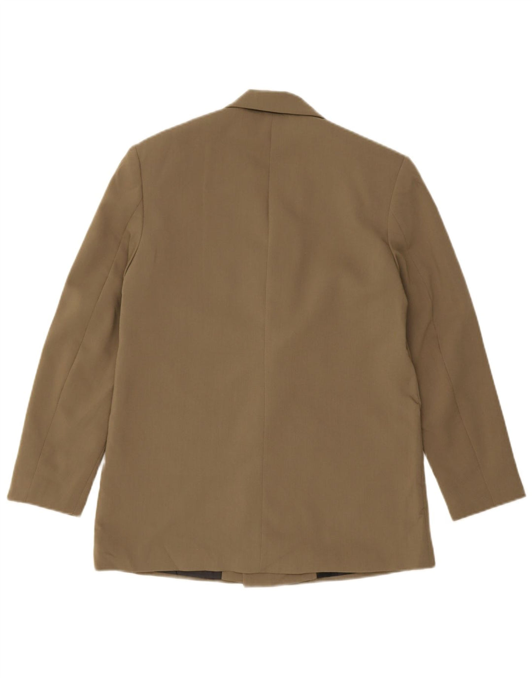 Zara Ανδρικό σακάκι Blazer με διπλό στήθος UK 34 XS Khaki Polyester